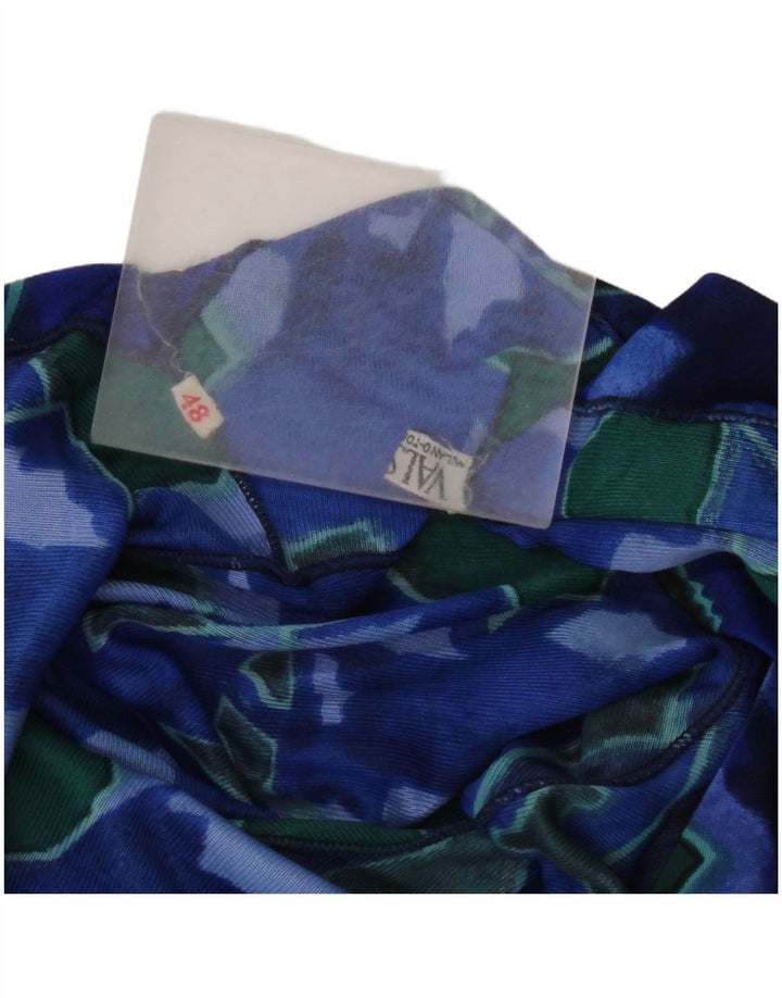 Valstar Womens Abstract Pattern Top 3/4 Ärmel UK 18 XL Blau