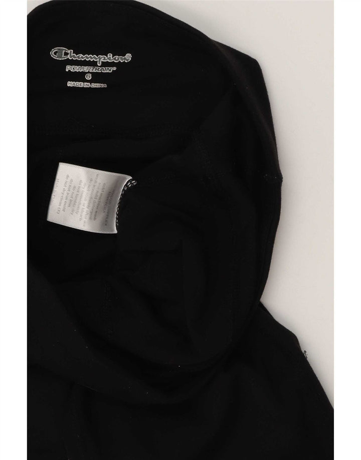 Champion Leggings für Mädchen, 5–6 Jahre, schwarzes Nylon