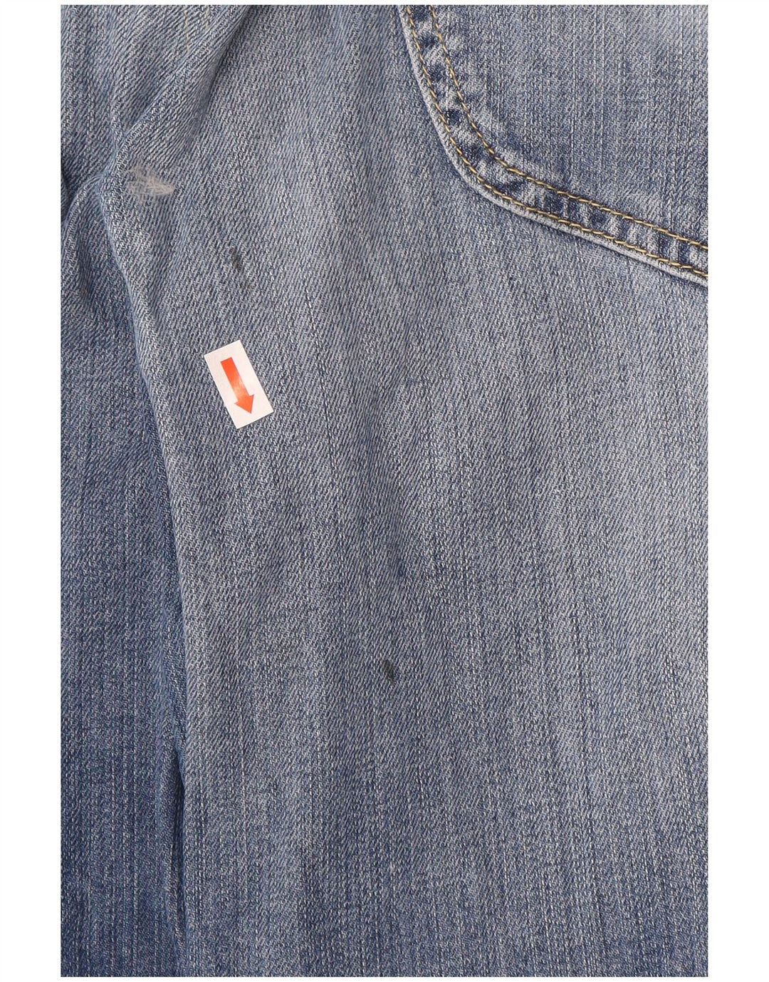 Lee Herren Brooklyn Straight Jeans W38 L29 Blaue Baumwolle