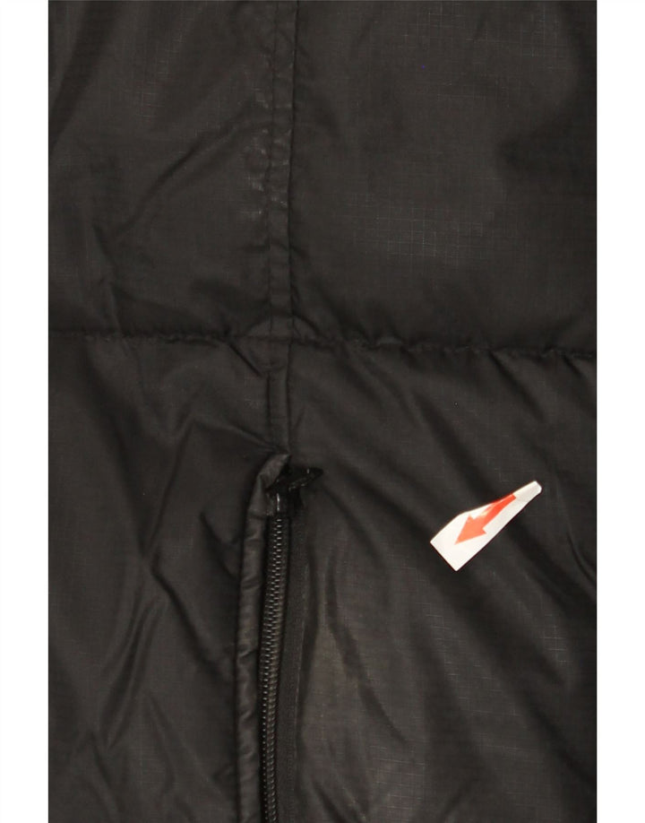 Brugi Herren-Jacke mit Kapuze, gepolstert, UK 40, Größe L, Schwarz, Polyamid