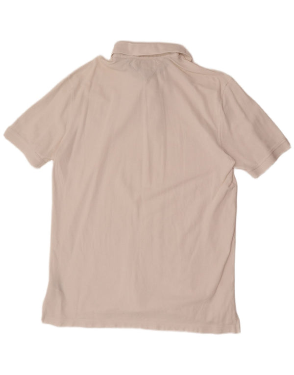 Tommy Hilfiger Herren-Poloshirt mit normaler Passform, 2XL, weiße Baumwolle