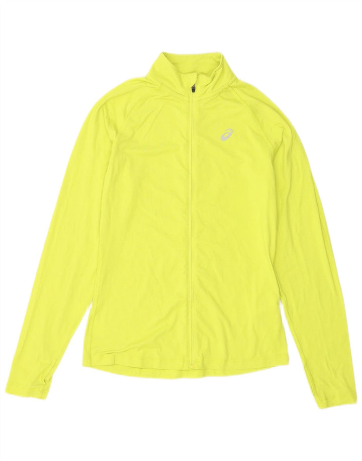 Asics Herren-Trainingsanzug-Top-Jacke, kleines gelbes Polyester