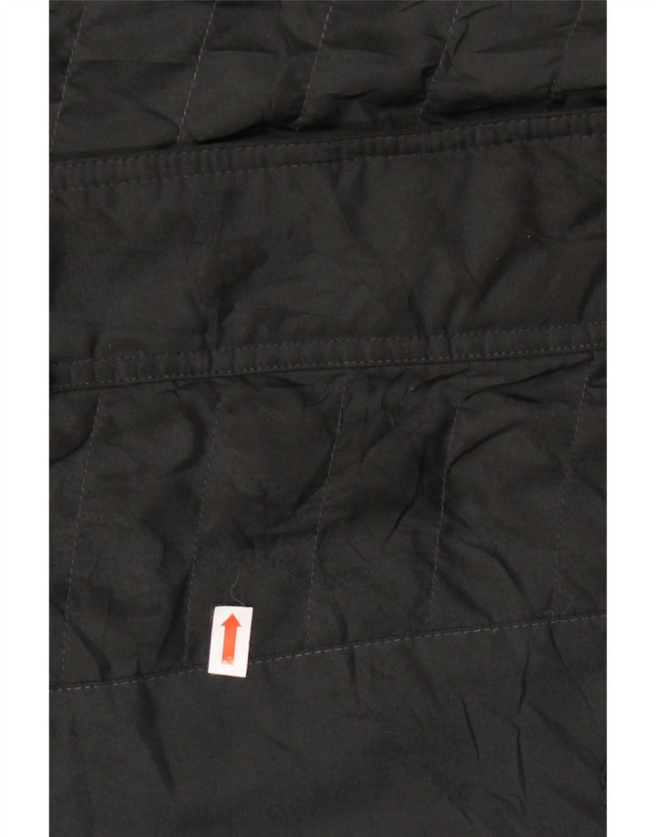 BRUNIK Damen Übergroße Windjacke mit Kapuze IT 42 Medium Schwarz