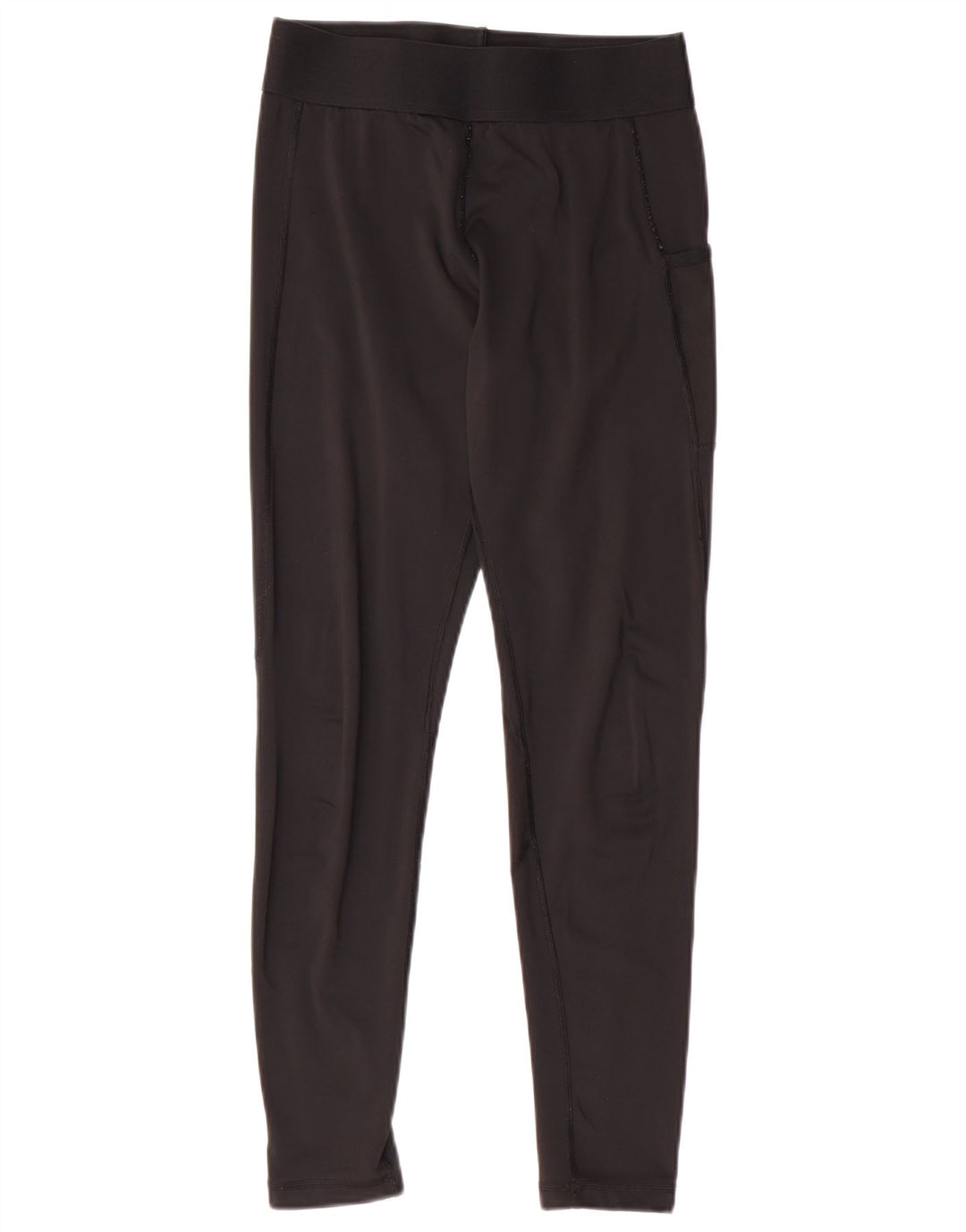 Adidas Damen Tech Fit Graphic Leggings UK 12/14 Medium Schwarz