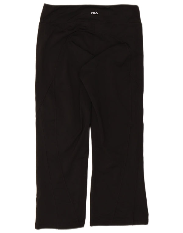Fila Damen-Trainingshose, UK 12, Mittelschwarz, Polyester