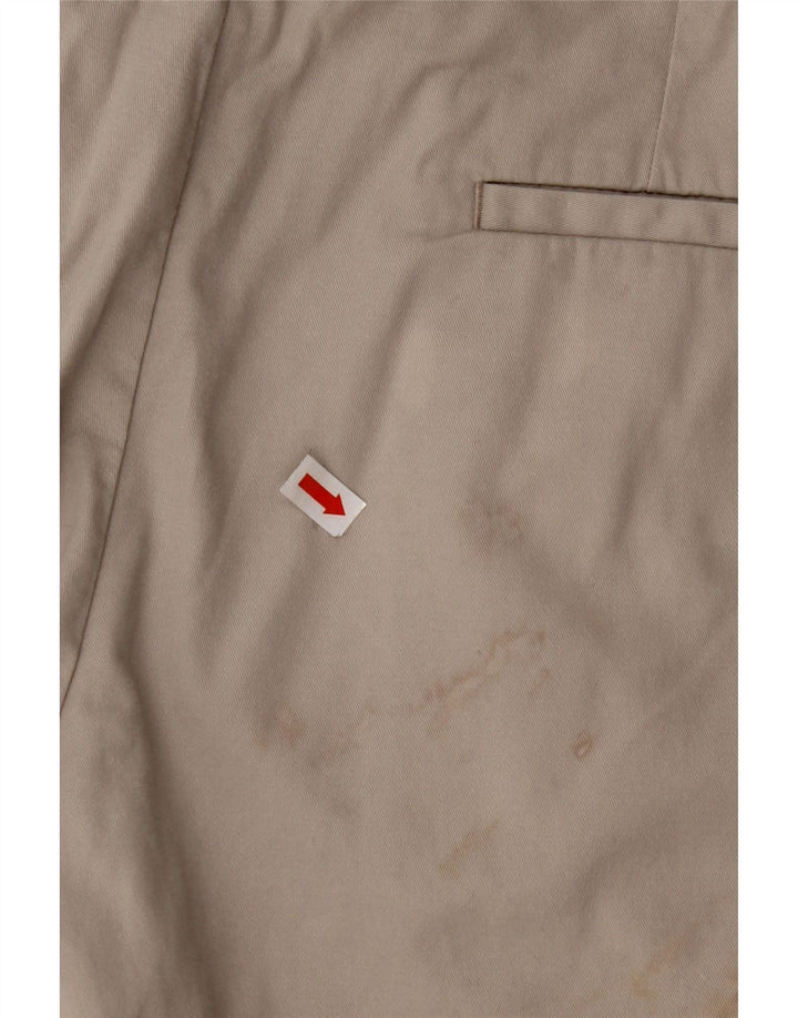 CALVIN KLEIN Mens Chino Shorts W34 Large Beige