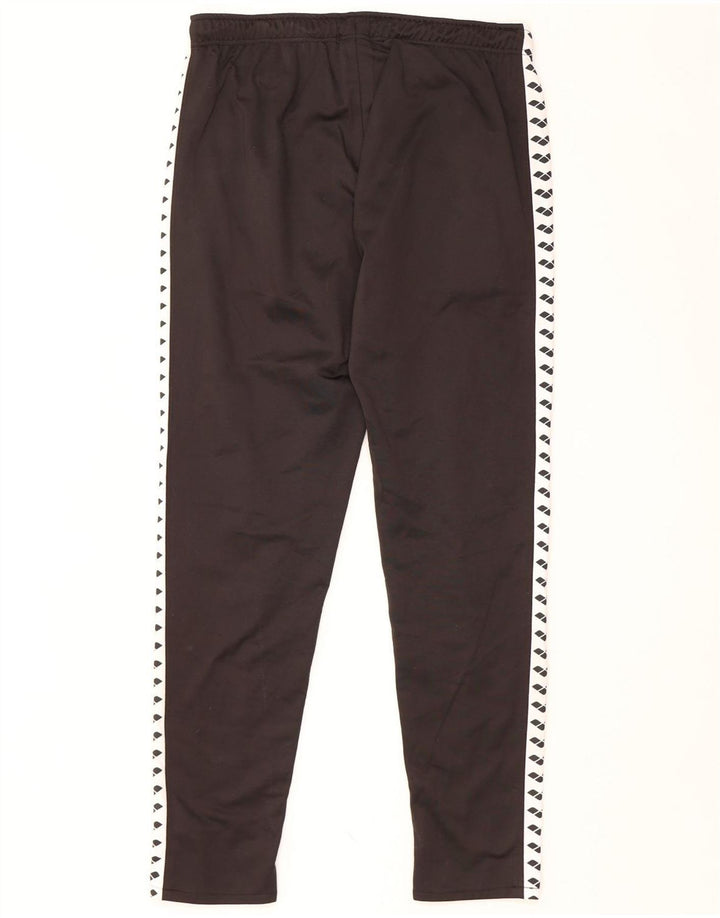 ARENA Herren-Trainingshose mit Grafik, Mittelschwarzes Farbblock-Polyester