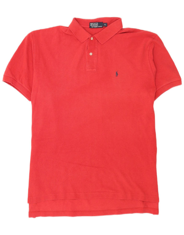 Polo Ralph Lauren Herrenhemd XL, rote Baumwolle