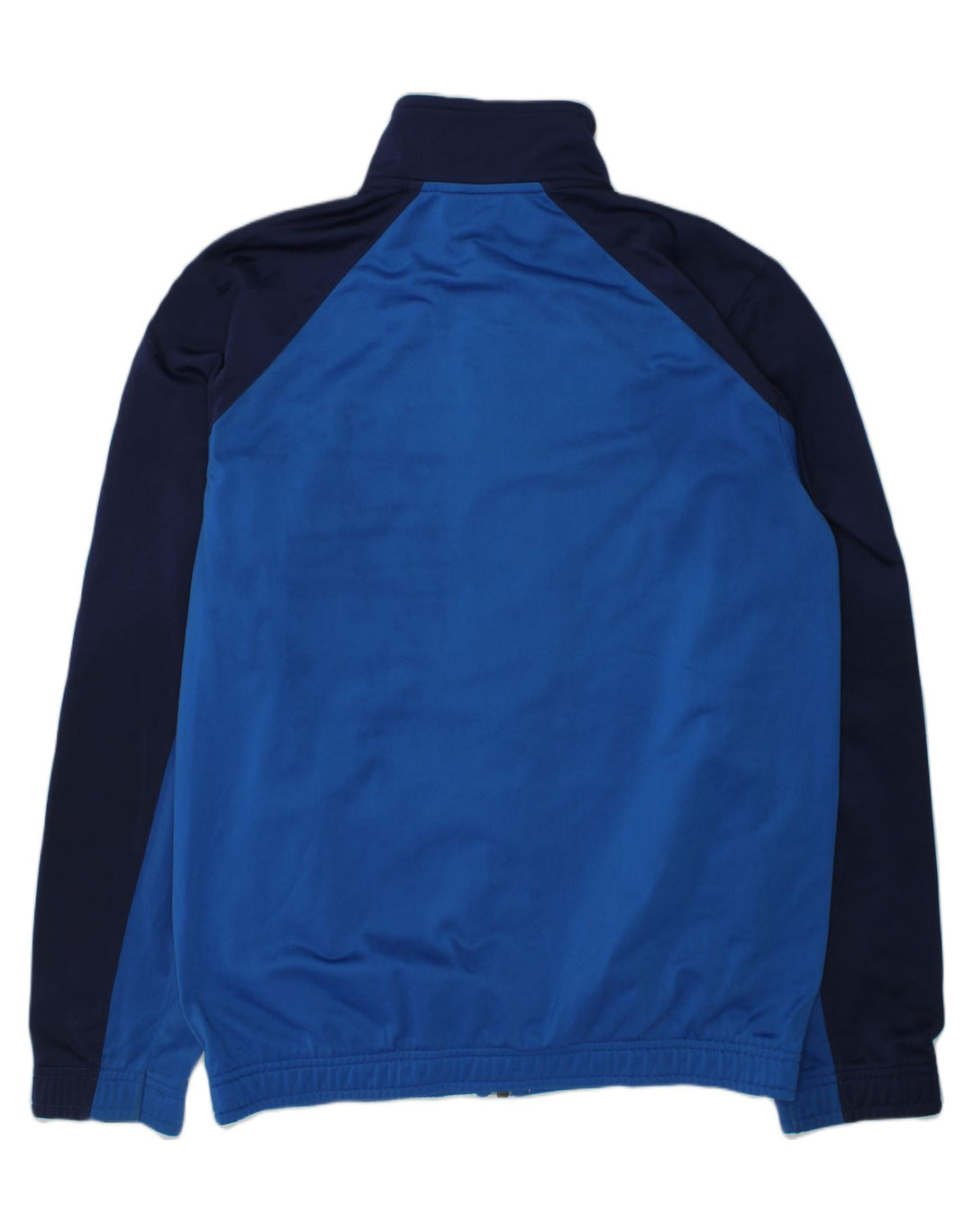 PUMA Boys Tracksuit Top Jacket 13-14 Years Blue Colourblock | Vintage Puma | Thrift | Second-Hand Puma | Used Clothing | Messina Hembry 