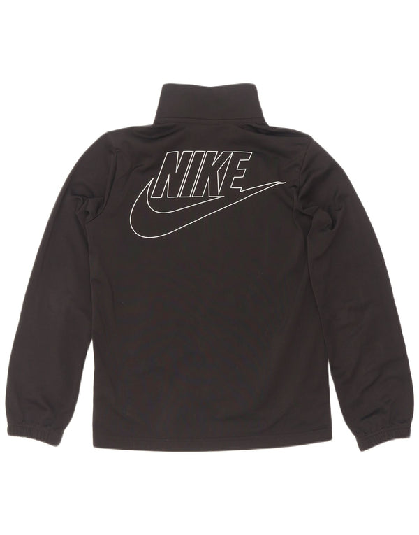 Nike Jungen-Trainingsanzug-Oberteil mit Standard-Grafik, 12–13 Jahre, Größe L, Schwarz