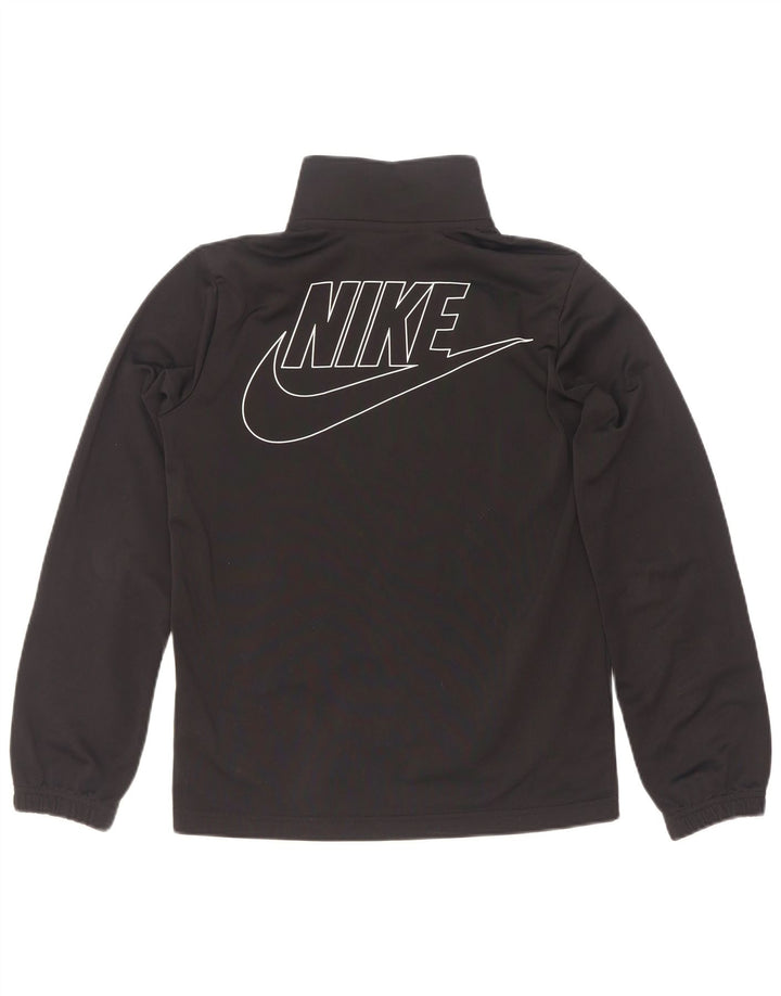 Nike Jungen-Trainingsanzug-Oberteil mit Standard-Grafik, 12–13 Jahre, Größe L, Schwarz