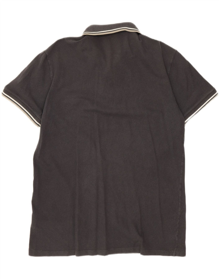 FRED PERRY Herren Poloshirt 2XL Grau Baumwolle