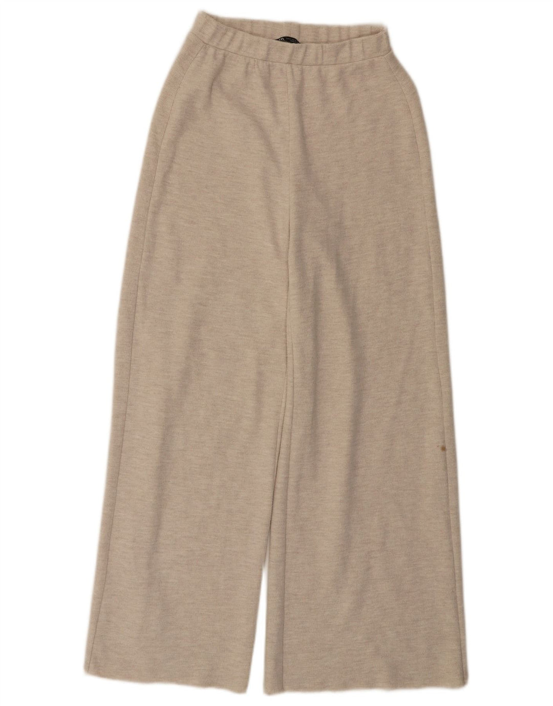 ZARA Womens Tracksuit Trousers UK 10 Small  Beige