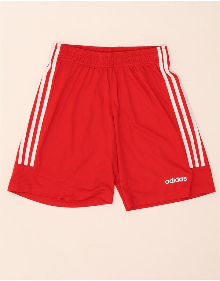 Adidas Herren Climalite Sport Shorts Mittelrotes Polyester