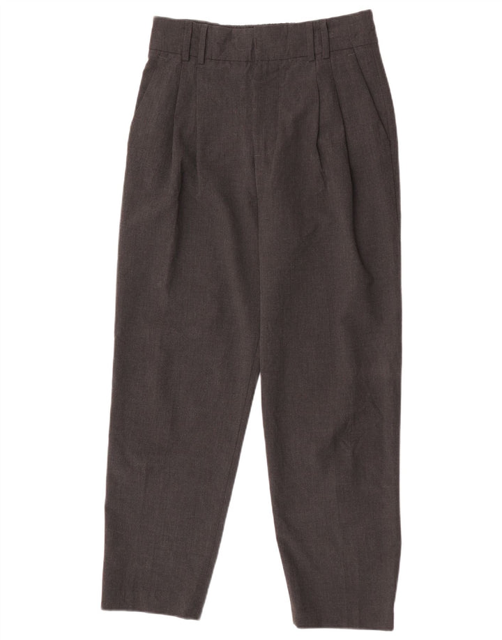 Zara Damen Pegged Anzughose EU 36 XS W26 L26 Graues Polyester