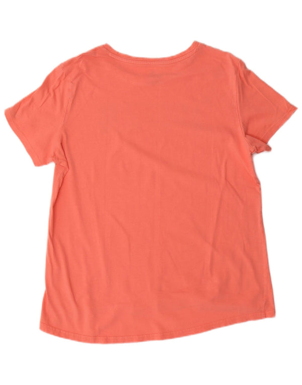 Puma Damen Grafik T-Shirt Top UK 16 Large Pink