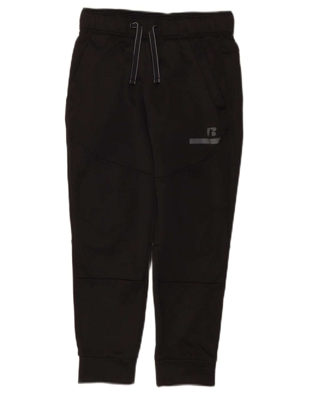 Russell Athletic Jungen-Trainingshose, Jogginghose, 7–8 Jahre, mittelgroß, Schwarz