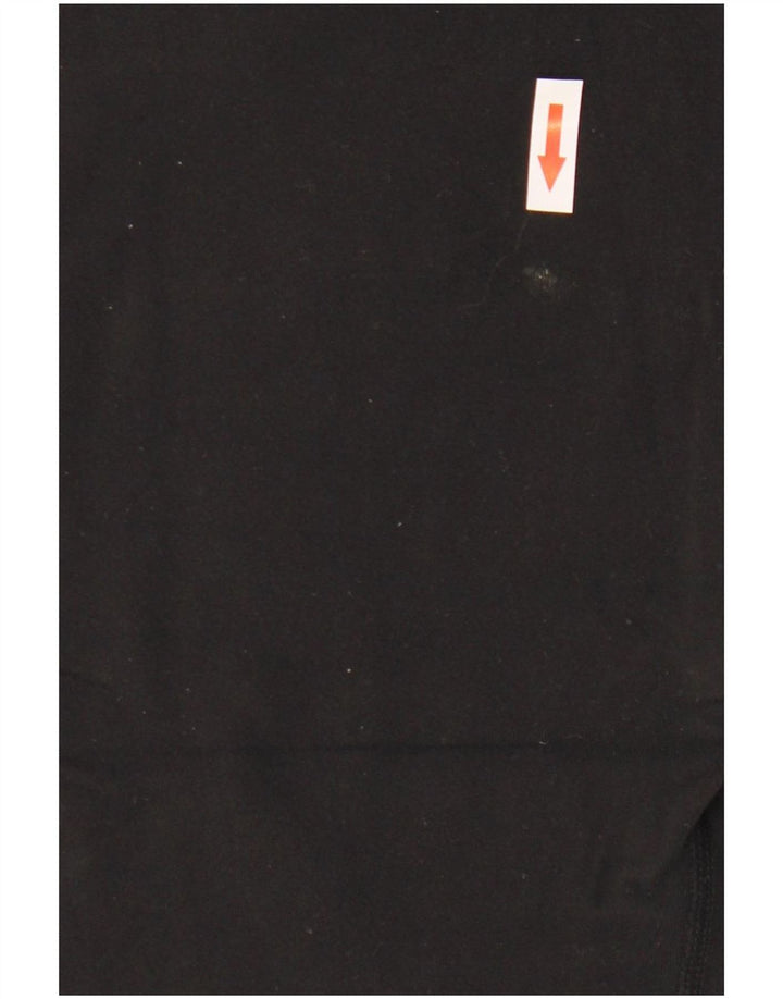 Lululemon Damen Capri-Leggings US 8 Medium Schwarz Synthetik