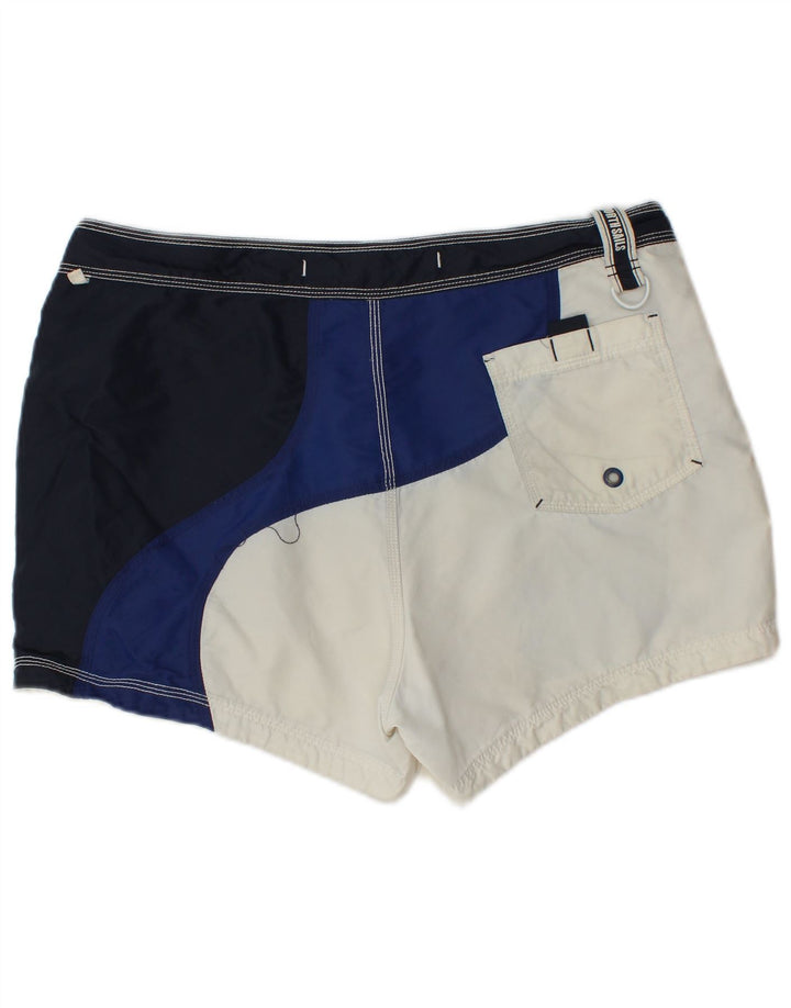 North Sails Herren-Badeshorts mit Grafik, mittelgroß, mehrfarbig, Farbblock