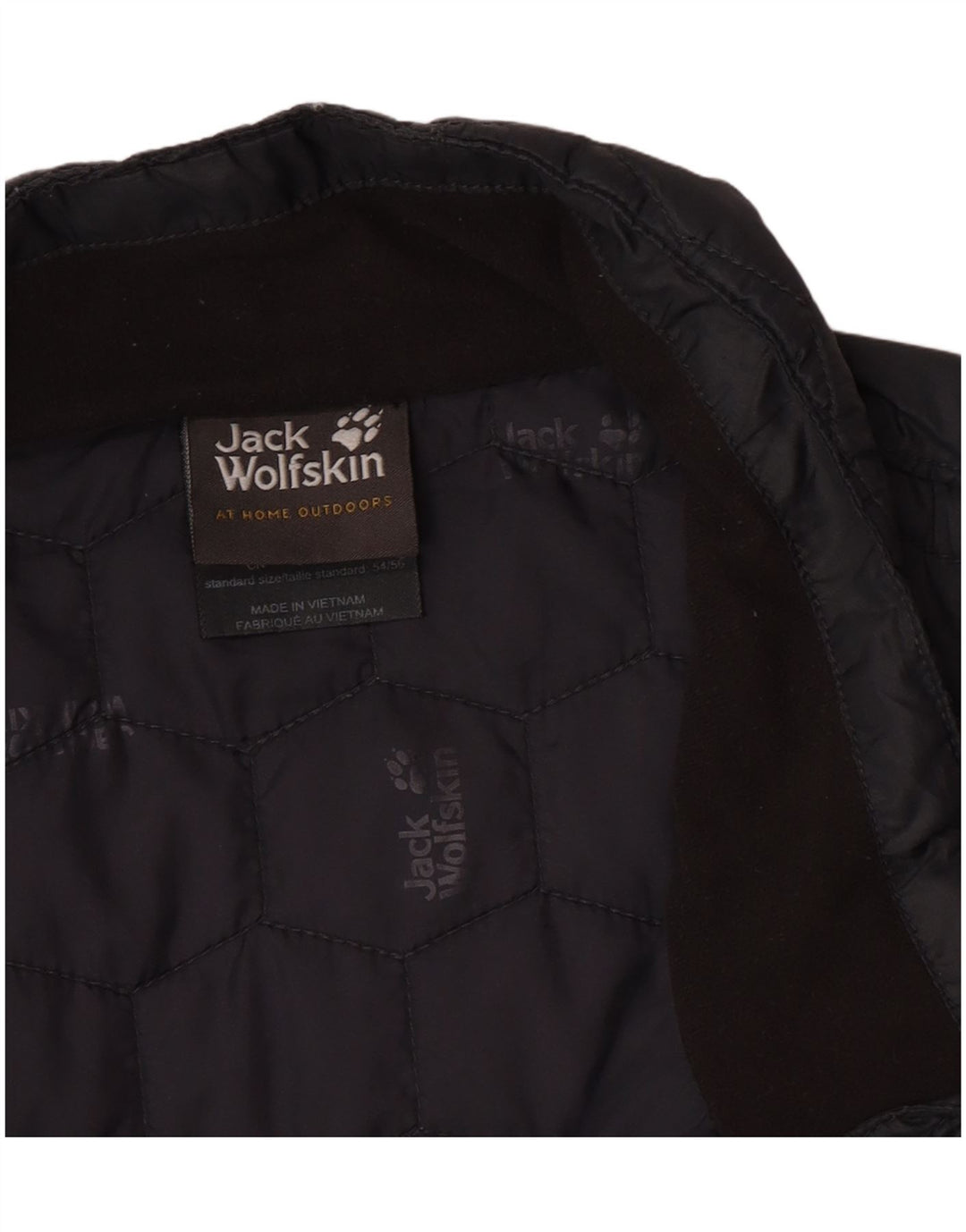 Jack Wolfskin Herren Liner Steppjacke UK 44/46 XL Grau Farbblock