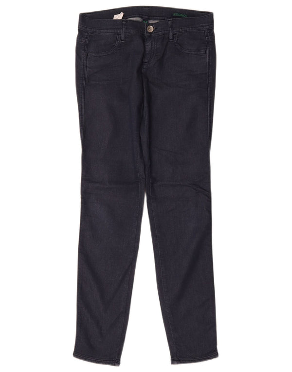 Benetton Jegging-Jeans für Mädchen, 11–12 Jahre, W26 L28, marineblaue Baumwolle