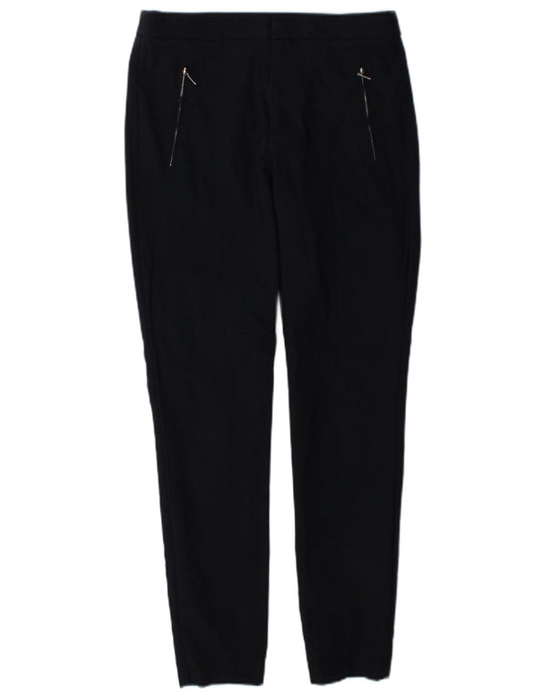 Zara Skinny-Freizeithose für Damen, Größe S, W26, L28, Marineblau, Baumwolle