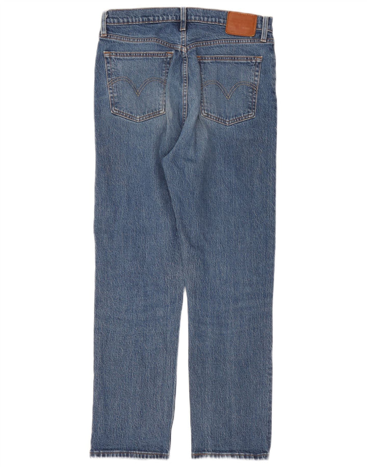 Levi's Damen 501 Straight Jeans W29 L28 Blaue Baumwolle