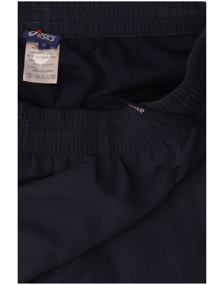 ASICS Herren-Sportshorts, Größe S, Marineblau, Polyester