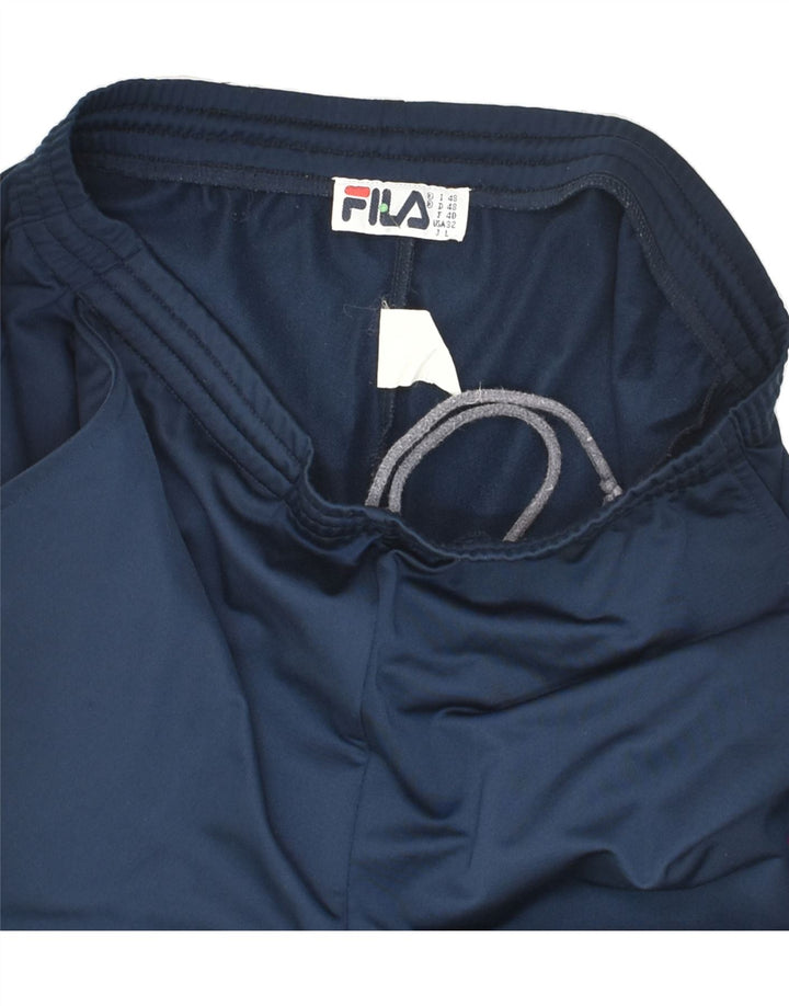 FILA Womens Tracksuit Trousers IT 48 XL Navy Blue Polyester Vintage Fila and Second-Hand Fila from Messina Hembry 