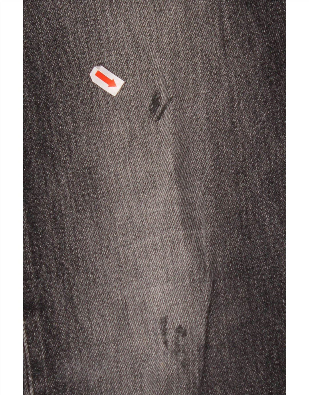 LEVI'S Herren 501 Straight Jeans W32 L32 Schwarze Baumwolle