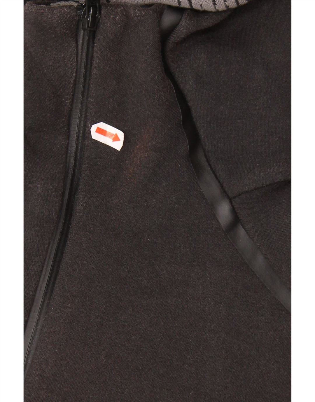 ADIDAS Herren-Kapuzenpullover mit Reißverschluss, mittelschwarz, Baumwolle