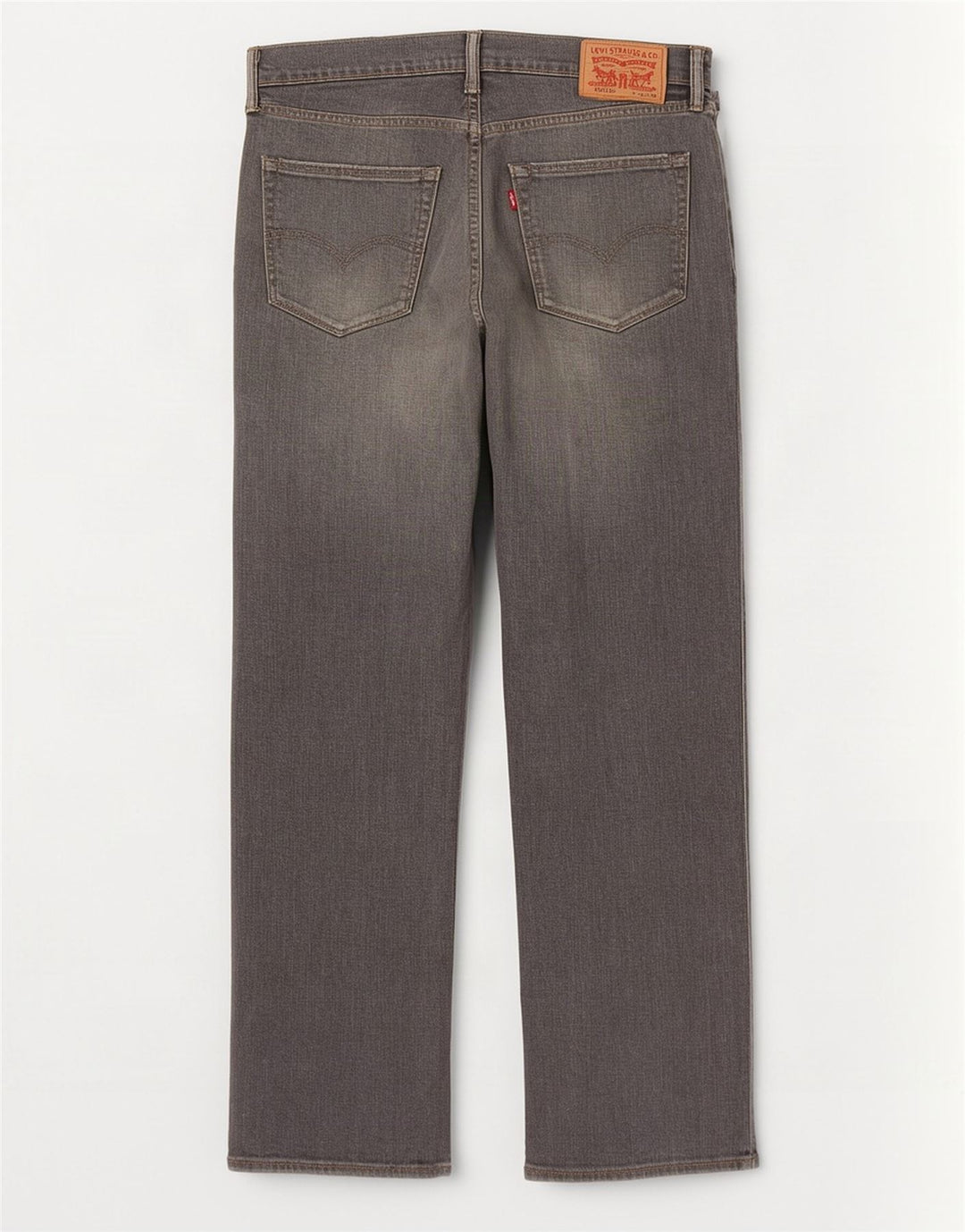 Levi's Herren 504 Straight Jeans W36 L34 Graue Baumwolle