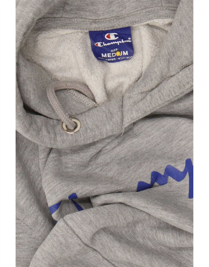 Champion Herren-Kapuzenpullover mit Grafik, mittelgrau gefleckt