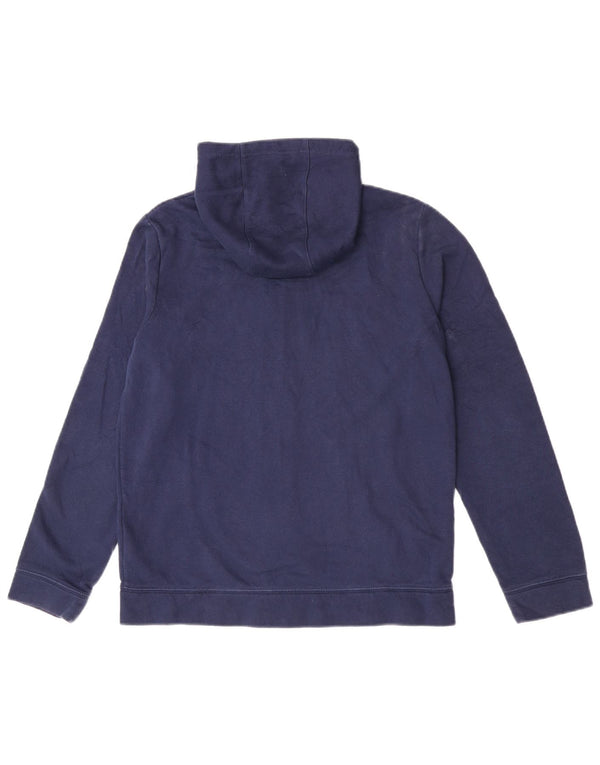 Nike Jungen-Kapuzenpullover mit Reißverschluss, 13–14 Jahre, XL, Marineblau, Baumwolle