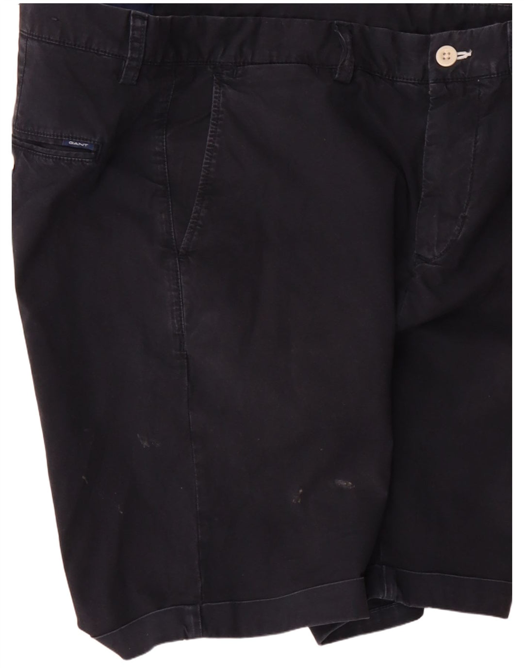 Gant Herren-Chinoshorts mit normaler Passform, W32, mittelmarineblaue Baumwolle