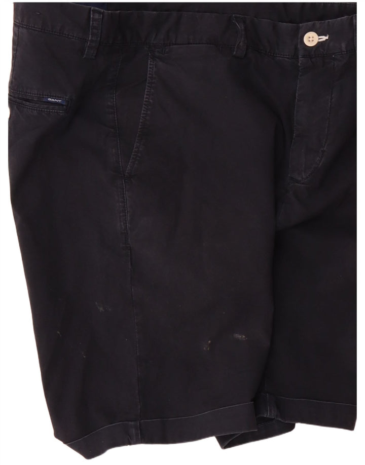 Gant Herren-Chinoshorts mit normaler Passform, W32, mittelmarineblaue Baumwolle