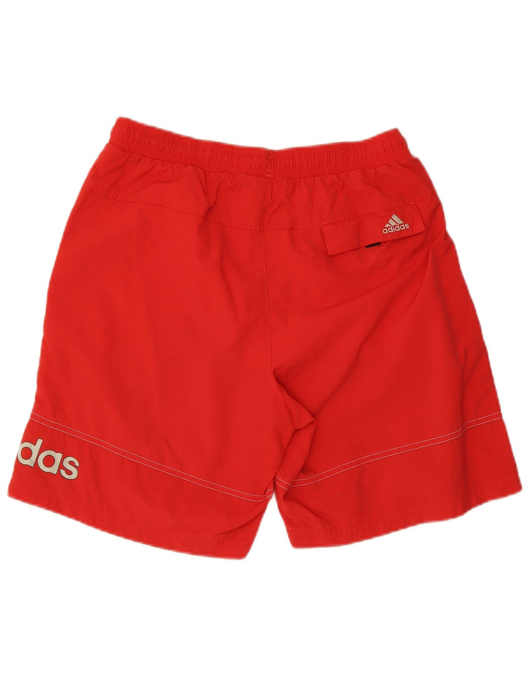 Adidas Herren Badeshorts mit Grafik, Mittelrotes Polyester