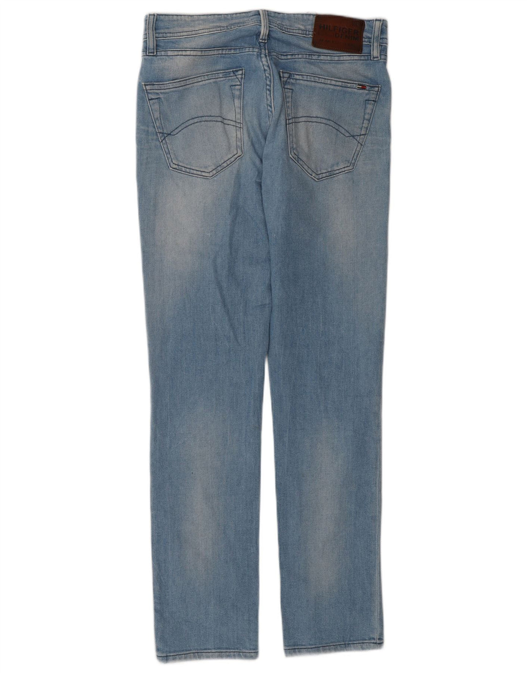 Tommy Hilfiger Damen Slim Jeans W29 L32 Blaue Baumwolle