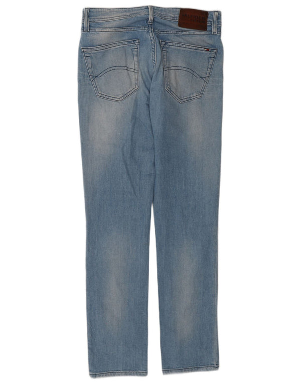 Tommy Hilfiger Damen Slim Jeans W29 L32 Blaue Baumwolle