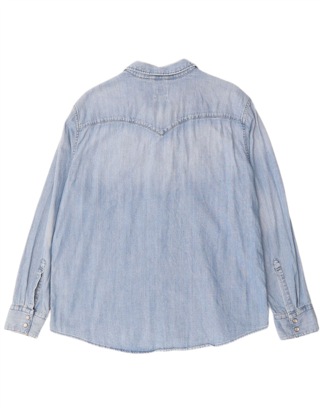 Levi's Herren Standard-Jeanshemd XL aus blauer Baumwolle