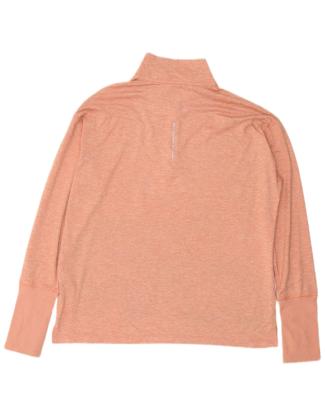 NIKE Damen Dri Fit Pullover-Trainingsanzugoberteil UK 16 Large Pink Meliert