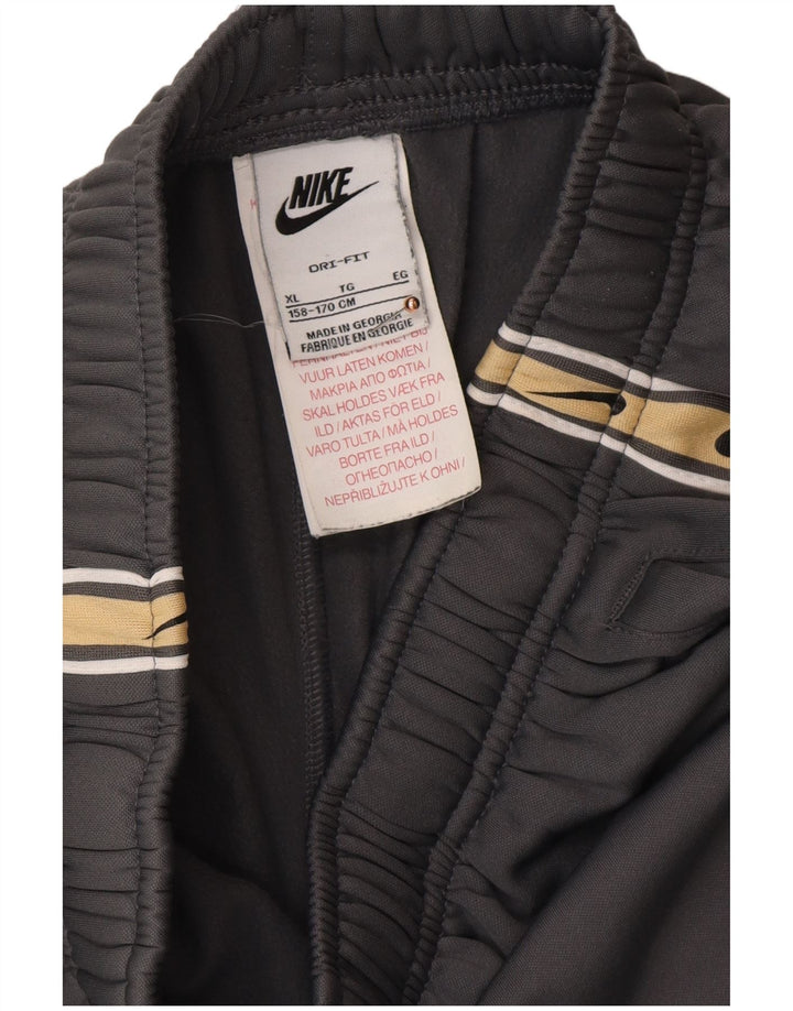 NIKE Jungen Dri Fit Graphic Trainingshose Jogger 13–14 Jahre XL Grau