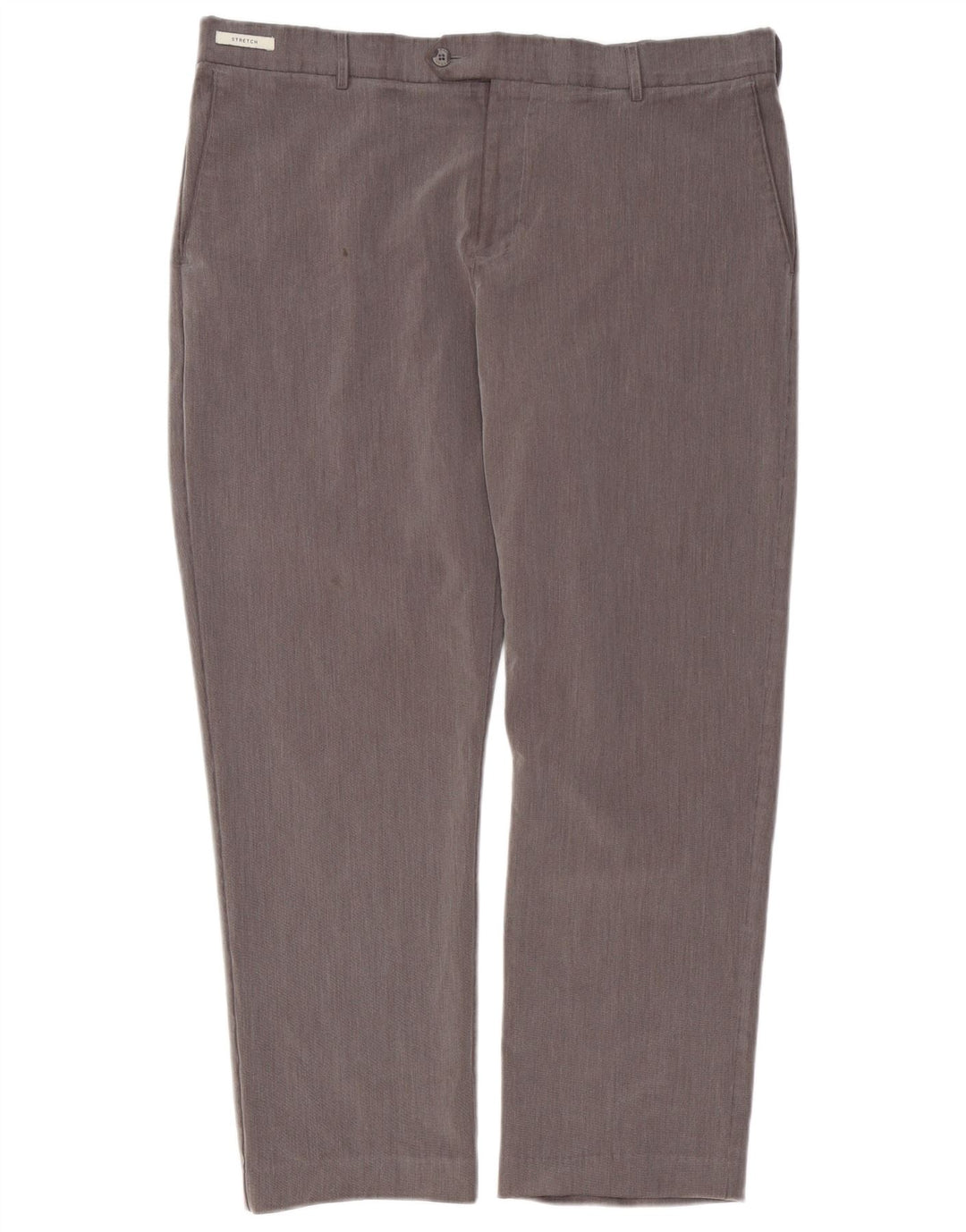 Farah Herren-Anzughose mit klassischer Passform, W38, L29, graues Polyester