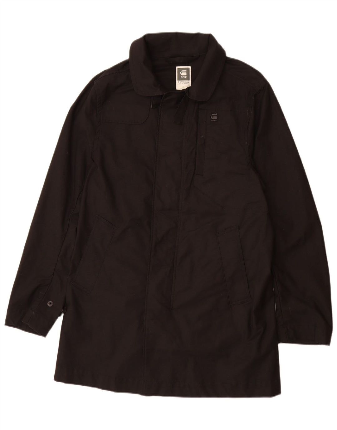 G-Star Herren Utility Jacke UK 40 Large Schwarz Baumwolle