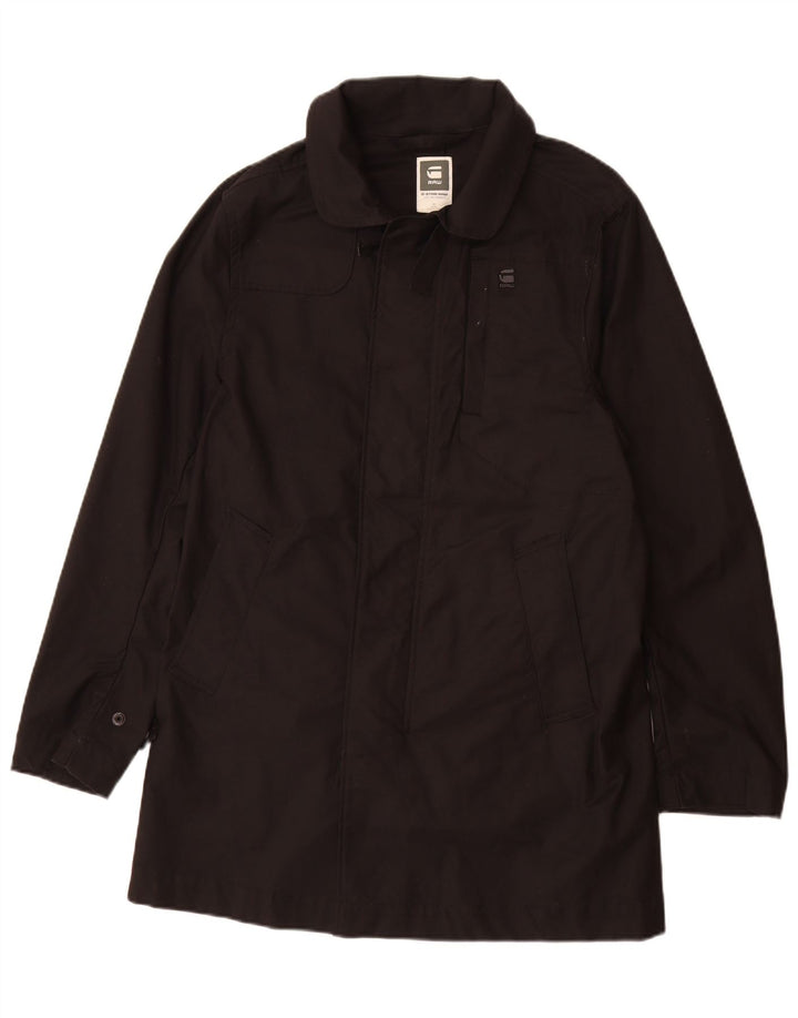 G-Star Herren Utility Jacke UK 40 Large Schwarz Baumwolle
