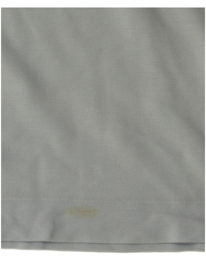 LACOSTE Herren-Poloshirt, Größe 3, klein, blaue Baumwolle