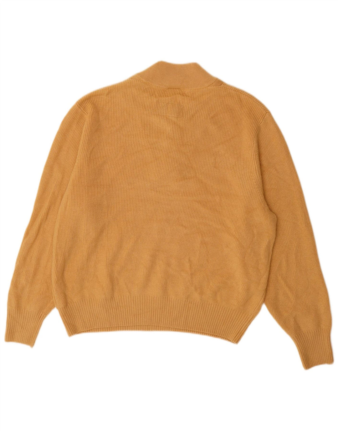 NIKE Herren-Pullover mit Knopfkragen, XL, beige, Polyester