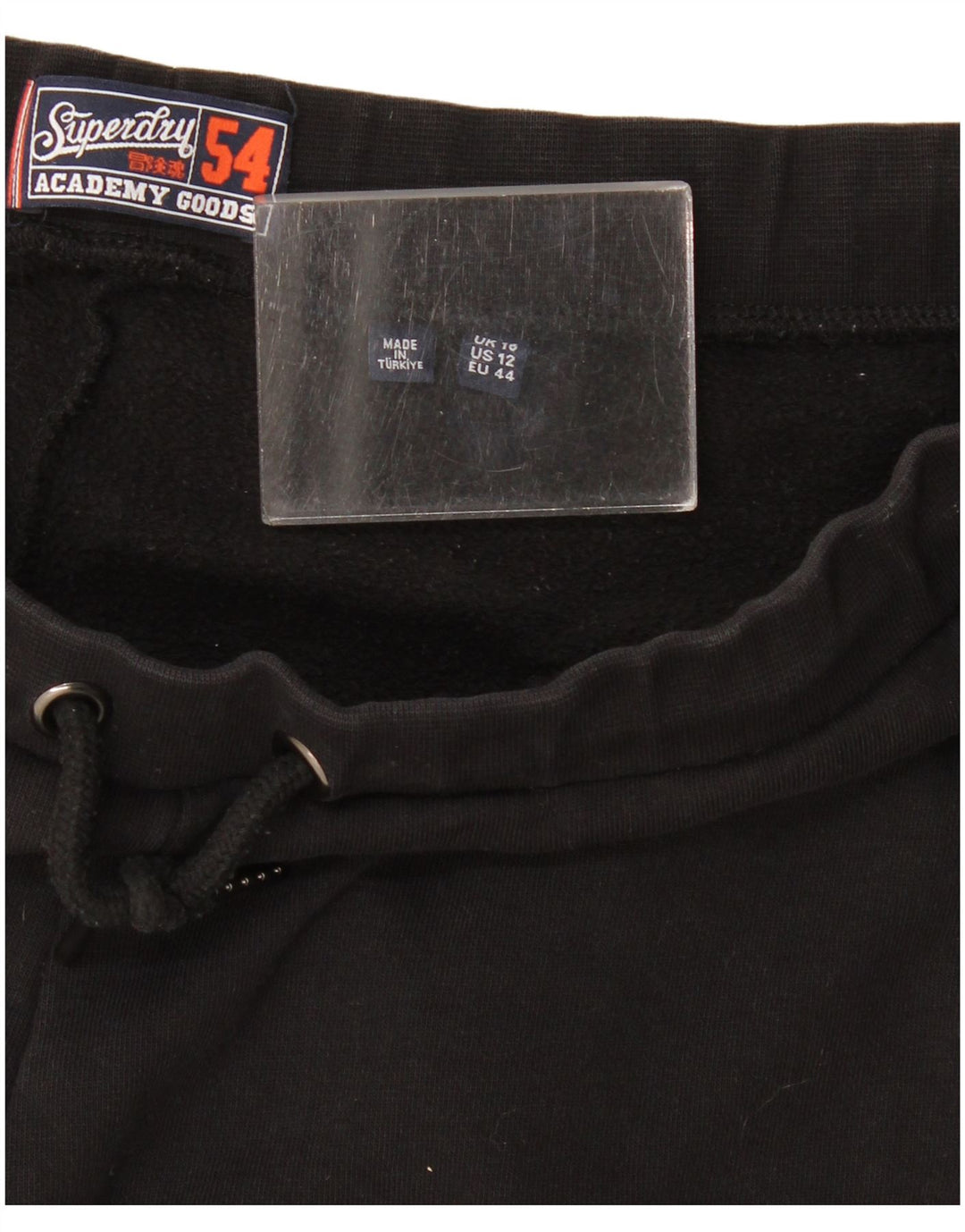 Superdry Trainingshose für Damen, UK 16, Größe L, Schwarz