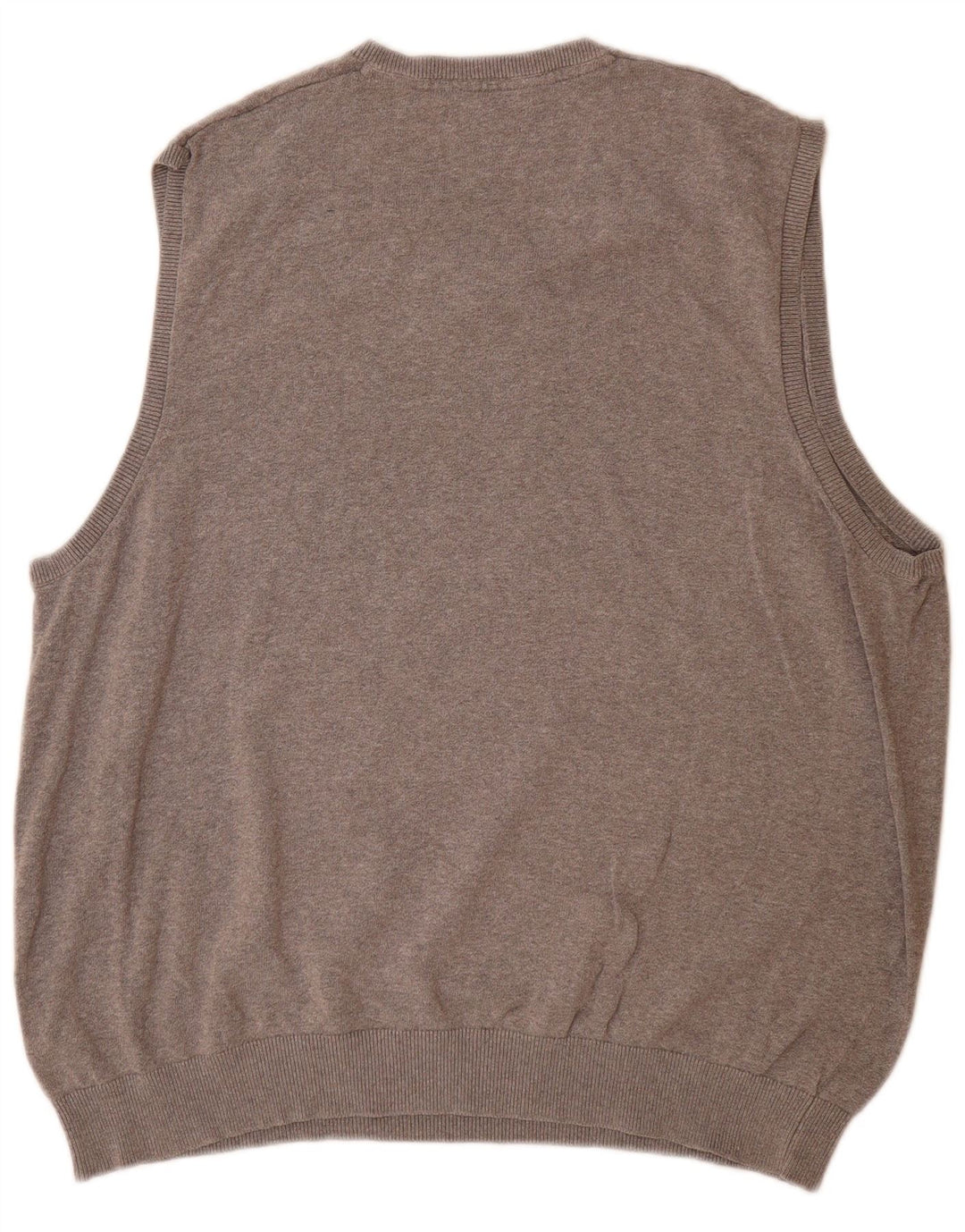 Marks & Spencer Herren Weste Tank Top 2XL Grau Baumwolle