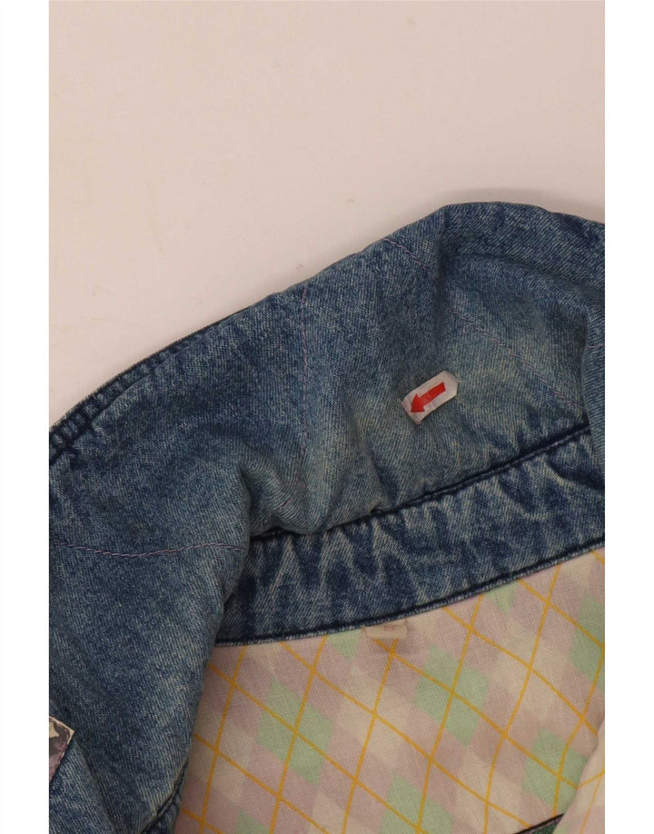 Übergroße Damen-Jeansjacke von Mash, Gr. 10, klein, blau, Polyester